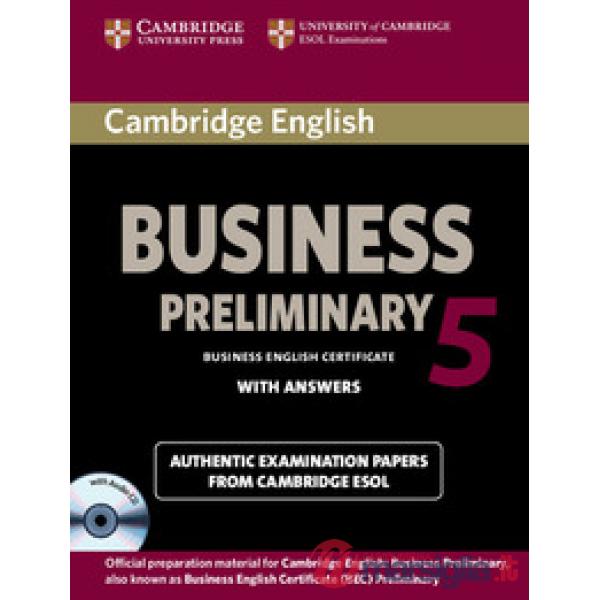 ESOL CAMBRIDGE BEC 5 PRELIMINARY PACK