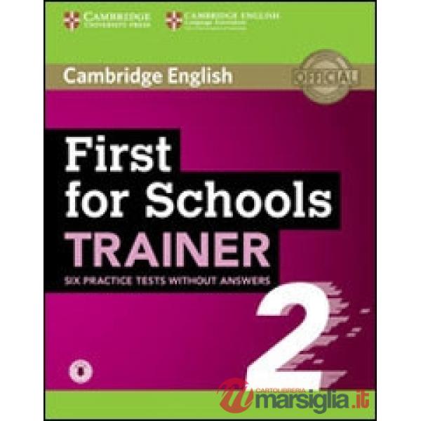 FIRST FOR SCHOOLS TRAINER 2ED WO/A + AUDIO 2