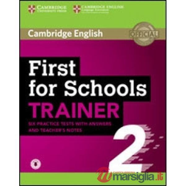 FIRST FOR SCHOOLS TRAINER 2ED W/A + AUDIO 2