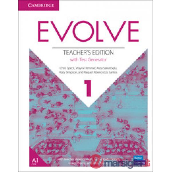 EVOLVE LEVEL 1 TEACHER'S EDITION WITH TEST GENERATOR