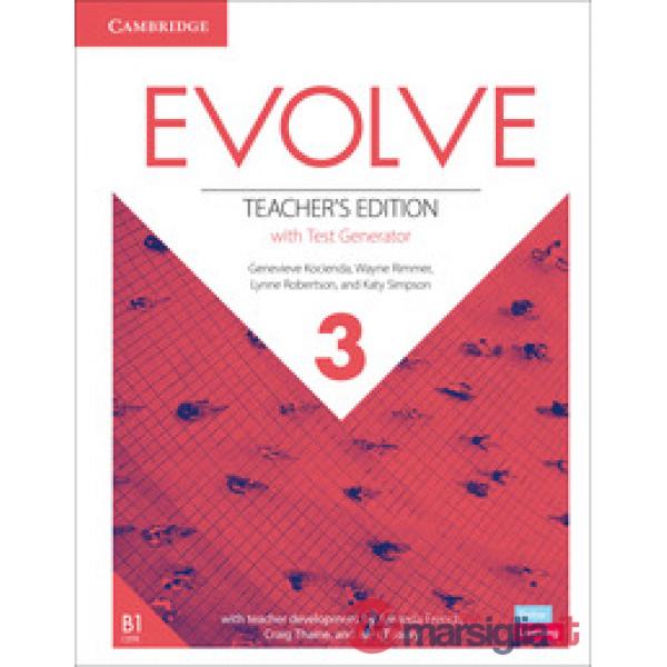 EVOLVE LEVEL 3 TEACHER'S EDITION WITH TEST GENERATOR