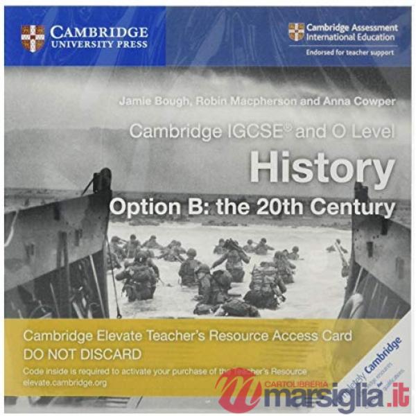 IGCSE&O HISTORY OPTION B TCH ACC CARD