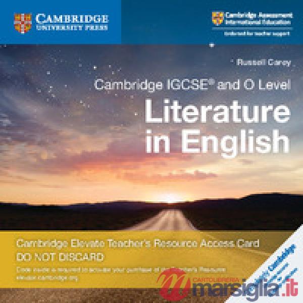 IGCSE&O LITERAT ENGLISH 2ED TCH ACC CARD
