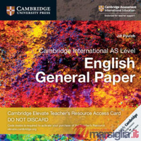CAMB INT AS LEV ENGLISH GENERAL PAP TCH CARD