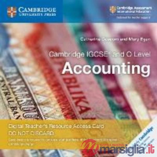 CAMBRIDGE IGCSE&O ACCOUNTING 2ED TCH ACCESS CARD