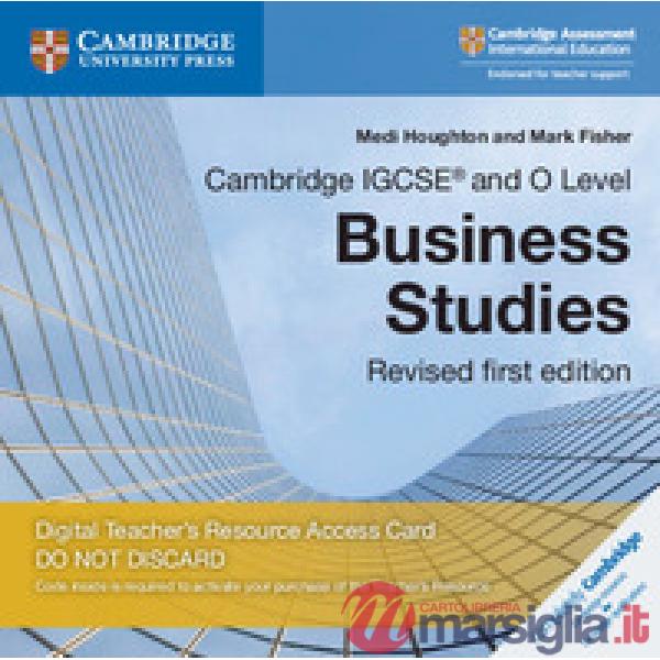 CAMB IGCSE&O BUSINESS ST REV 3ED TCH ACC CARD