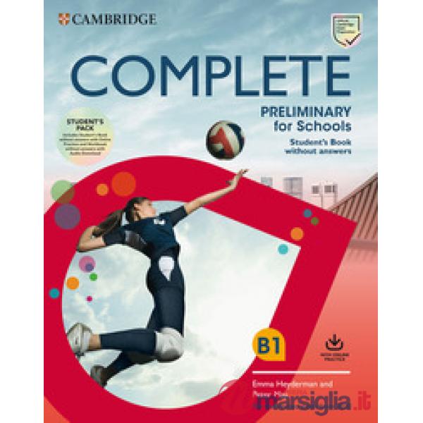 COMPLETE PREL FOR SCHOOLS SB W/O + ONLINE RES