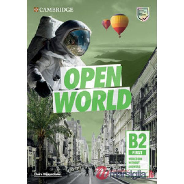 OPEN WORLD FIRST B2 WB WO/A W/AUDIO DOWNL