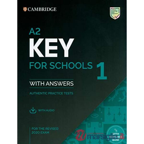 A2 KEY FOR SCHOOLS 1 SB PACK W/A + AUDIO ED20