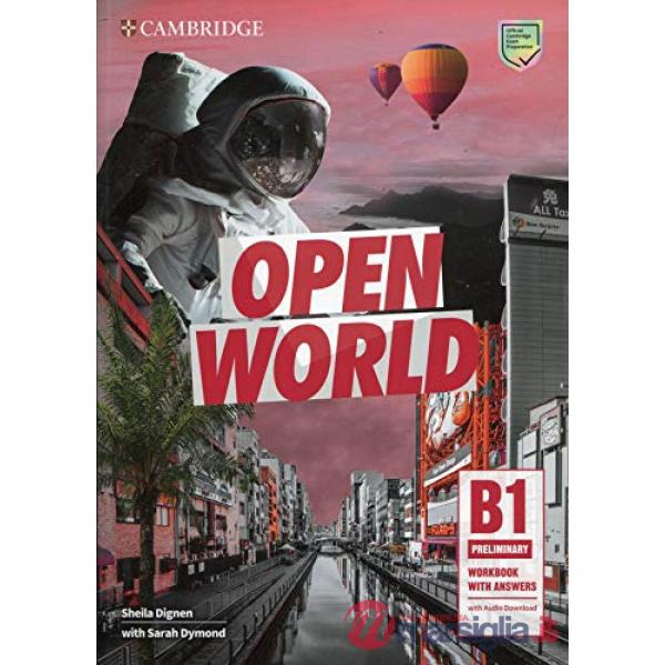 OPEN WORLD PREL B1 WB W/A W/AUDIO DOWNL