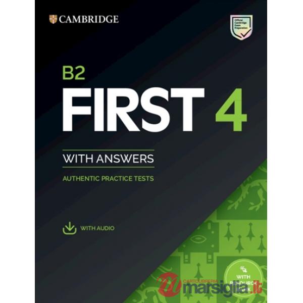CAMBRIDGE ENGLISH B2 FIRST B2 FIRST 4 SB WITH ANSWERS WITH AUDIO
