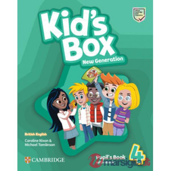 KID'S BOX NEW GENERATION LEVEL 4 PUPIL'S BOOK WITH E - BOOK