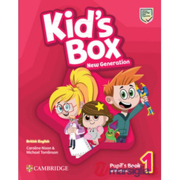 KID'S BOX NEW GENERATION LEVEL 1 PUPIL'S BOOK WITH E - BOOK