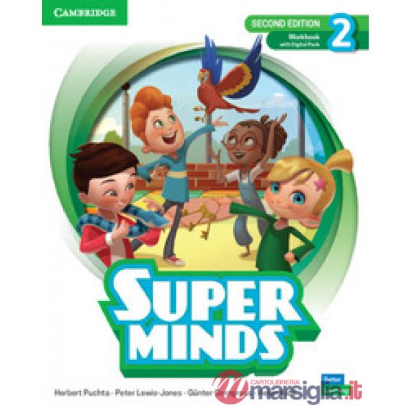 SUPER MINDS 2ND ED BRITISH ENGLISH - WORKBOOK WITH