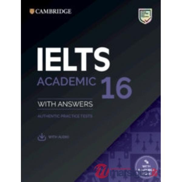IELTS 16 ACADEMIC SB W/A + AUDIO + RES BANK
