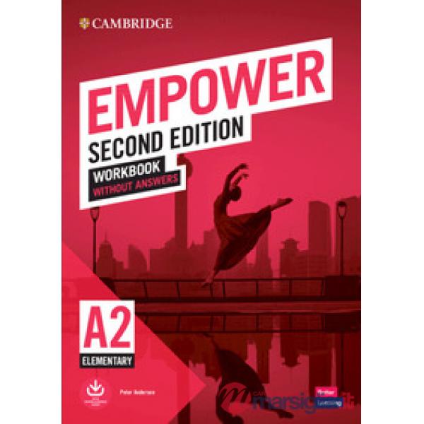 EMPOWER 2ED A2 ELEMENTARY WB WO/A + AUDIO