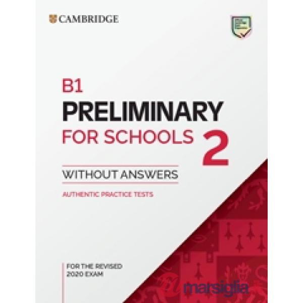 B1 PRELIMINARY FOR SCHOOL 2 SB WO/A