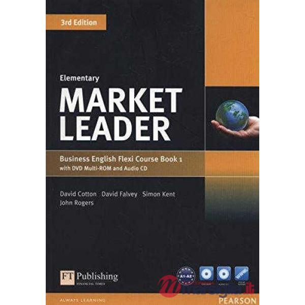 MARKET LEADER ELEMENTARY FLEXI 1 + DVD - ROM