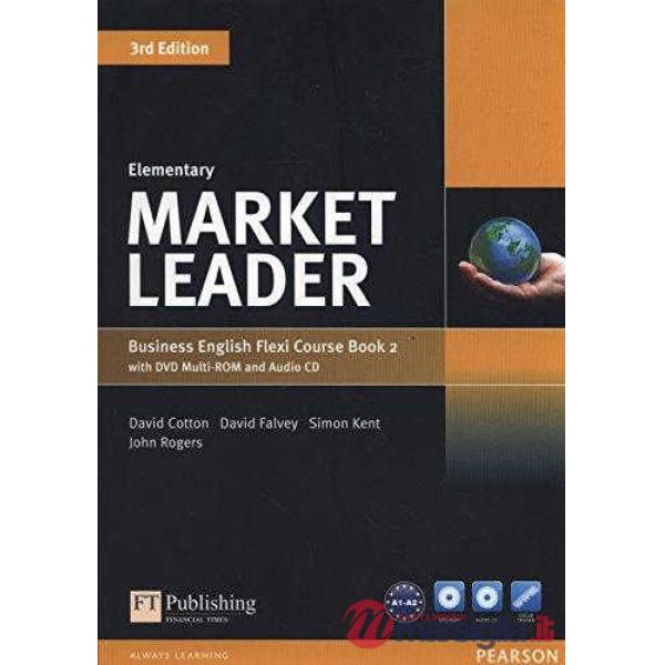 MARKET LEADER ELEMENTARY FLEXI 2 + DVD - ROM