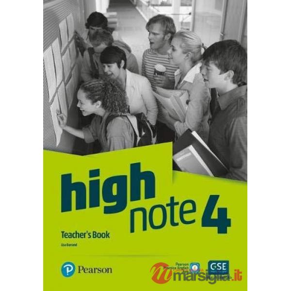 HIGH NOTE 4 (B2) TEACHER'S BOOK WITH ONLINE RESOURCES