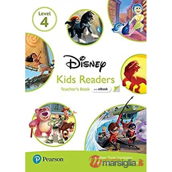 DISNEY KIDS READERS LEVEL 4 TEACHER'S BOOK WITH EBOOK AND RE