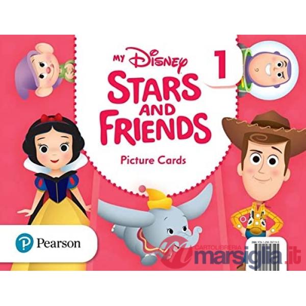 MY DISNEY STARS AND FRIENDS 1 FLASHCARDS