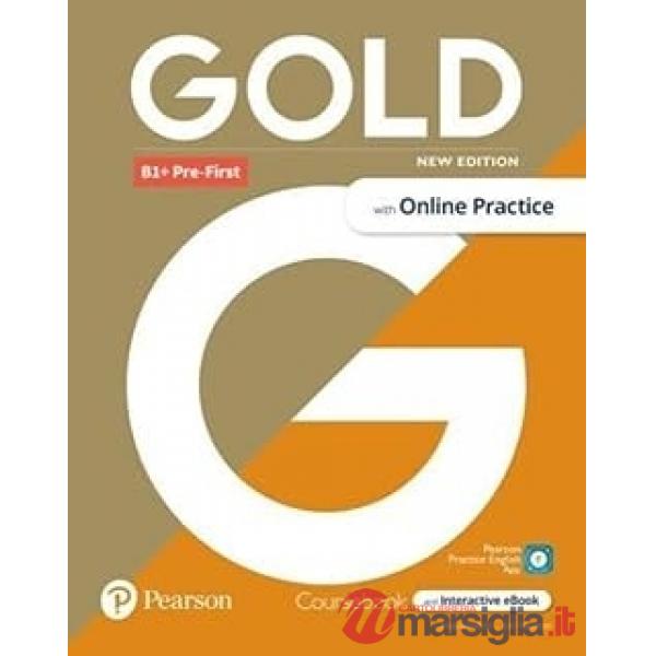 GOLD B1 + STUDENT'S BOOK & EBOOK WITH MYENGLISHLAB, ONLINE PR