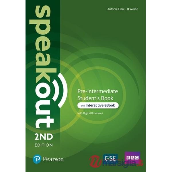 SPEAKOUT 2E PRE - INT STUDENT'S BOOK & EBOOK WITH DIGITAL RESO