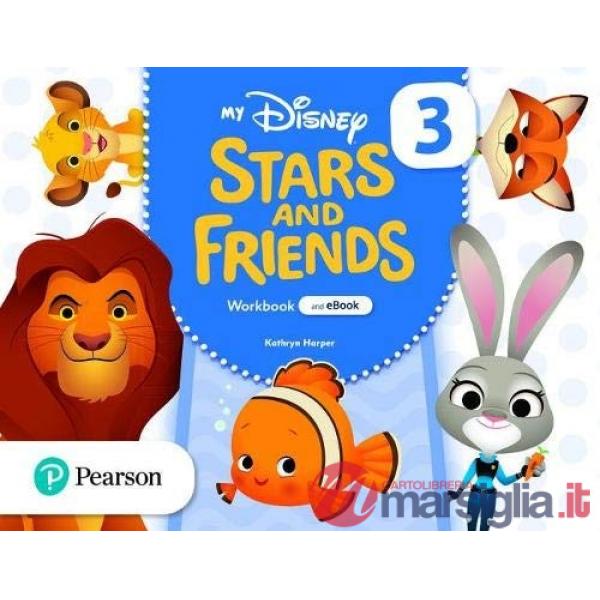 MY DISNEY STARS AND FRIENDS 3 WORKBOOK WITH EBOOK