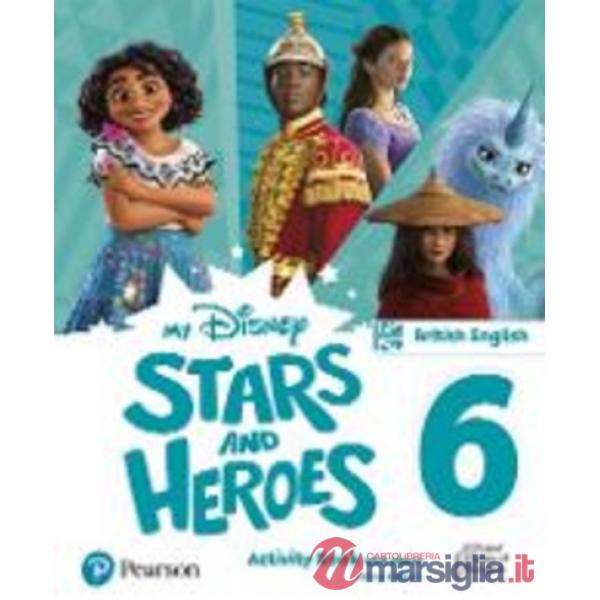 MY DISNEY STARS AND HEROES LEVEL 6 ACTIVITY BOOK WITH EBOOK