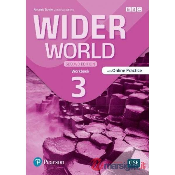 WIDER WORLD 2ND ED WORKBOOK WITH ONLINE PRACTICE 3