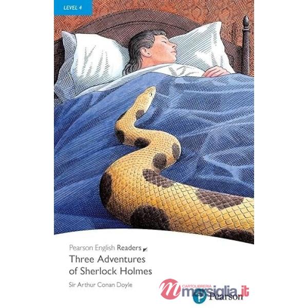 THREE ADVENTURES OF SHERLOCK HOLMES BOOK & EBOOK AND A