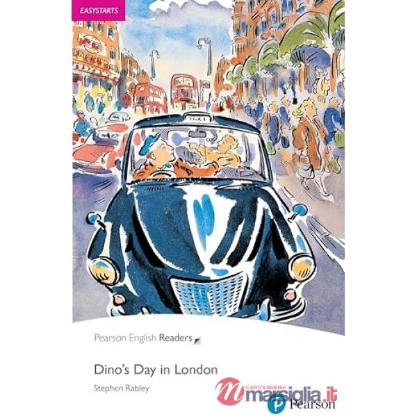 PER EASY STARTS: DINO'S DAY IN LONDON BOOK WITH EBOOK AND AU