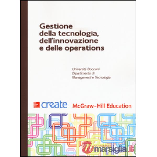 Gestione della tecnologia, dell'innovazione e delle operations