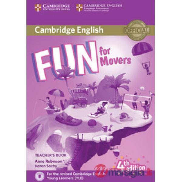 FUN FOR MOVERS TCH B. + DOWNLD AUDIO MP3