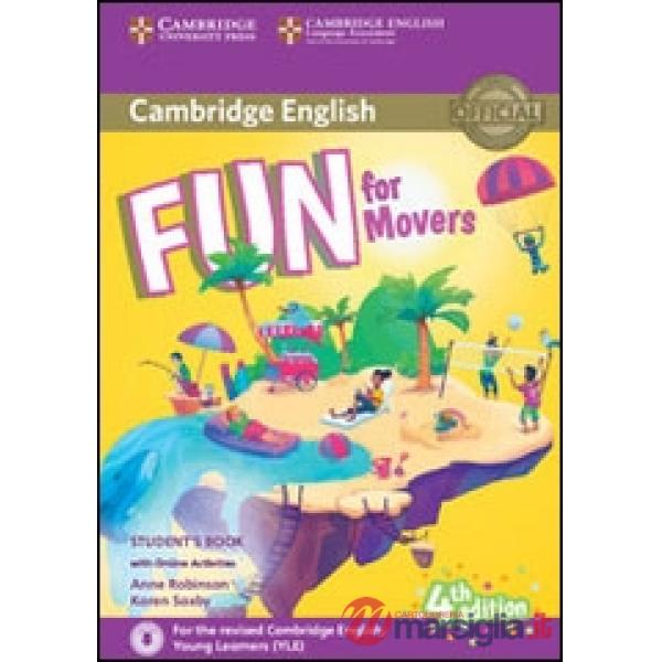 FUN FOR MOVERS 4ED SB + AUDIO + ONLINE ACT.