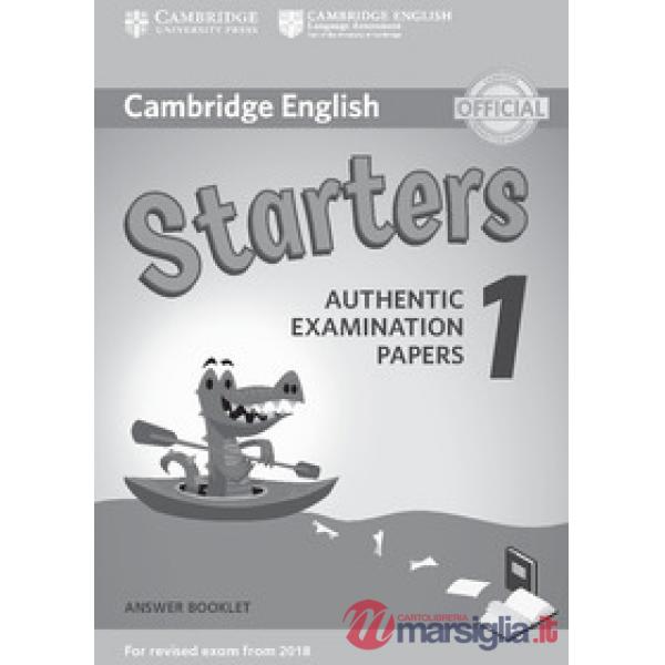 CAMB YOUNG LEARN 1 STARTERS TEST REV ED ANSWER BOO