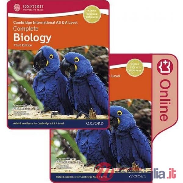 CMBRDG AS - A: COMPL BIOLOGY 3ED - SB + ONLINE
