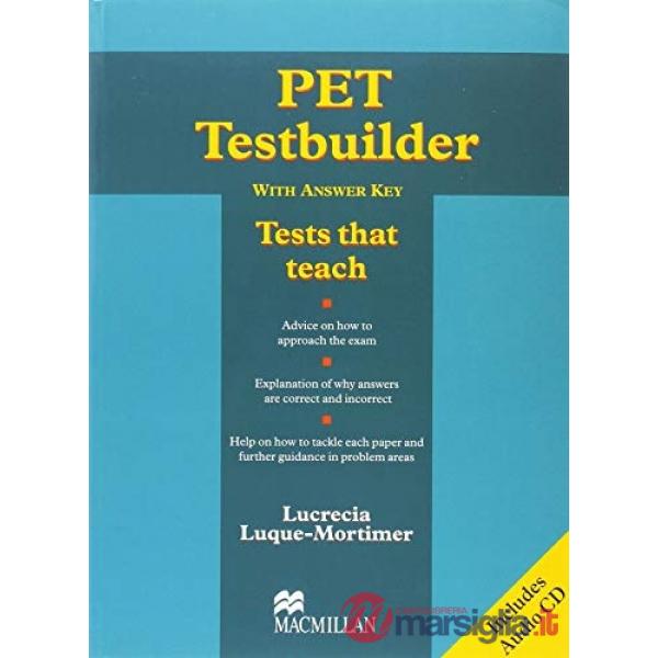 PET TESTBUILDER WITH KEY + CD
