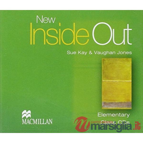 NEW INSIDE OUT ELEMENTARY CLASS AUDIO CDS