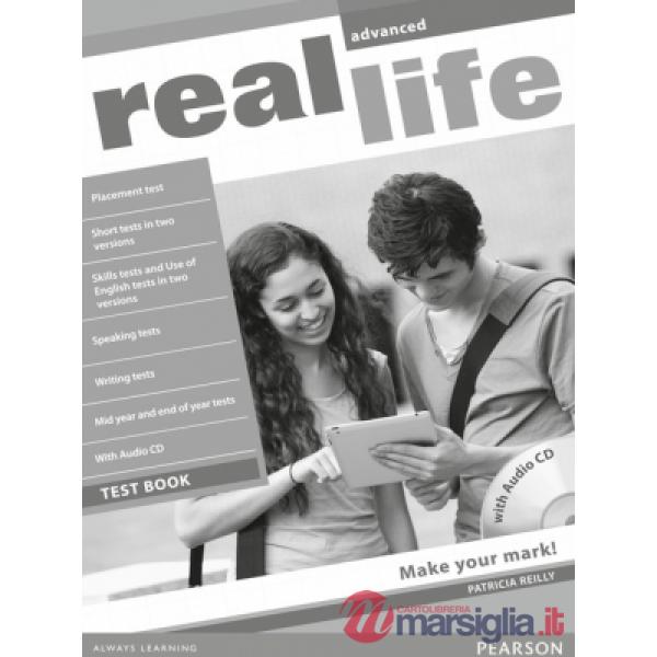 REAL LIFE ADVANCED TEST BOOK AND AUDIO CD
