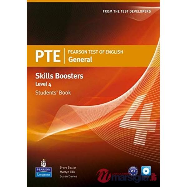 PTE GENERAL SKILLS BOOSTER 4 SB + CD