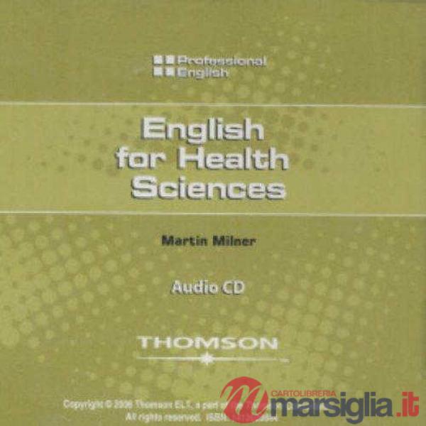 ENGLISH FOR HEALTH SC. AUD. CD