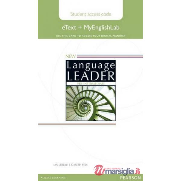 NEW LANGUA PRE INT STS'ETEXT COURSE BOOK W/MY ENG LAB