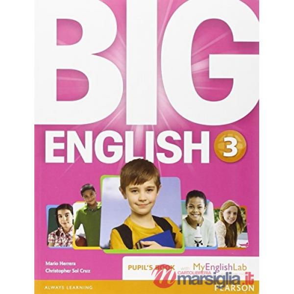 BIG ENGLISH 3 PUPIL'S BOOK + MYENGLISHLAB