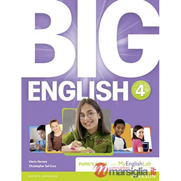 BIG ENGLISH 4 PUPIL'S BOOK + MYENGLISHLAB