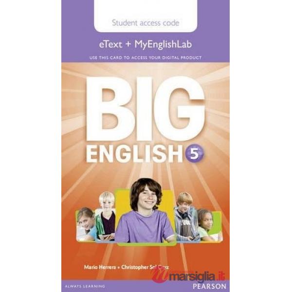 BIG ENG 5 TETEXT W/MY LAB