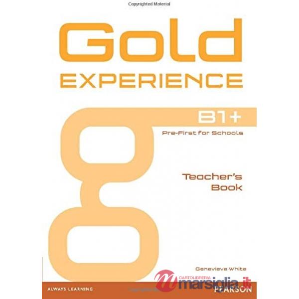 GOLD EXPERIENCE B1 + TEACHER'S BOOK