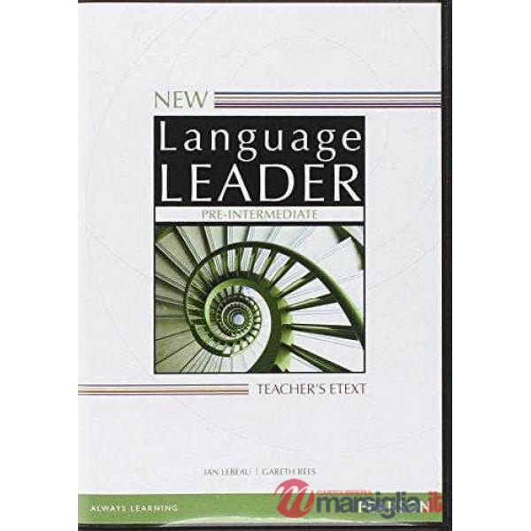 NEW LANGUAGE LEADER PRE - INT T IWB DISC