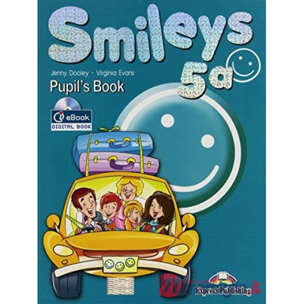 SMILEYS PUPIL'S BOOK CL. 5 ( + DBOOK) + ACTIVITY BOOK